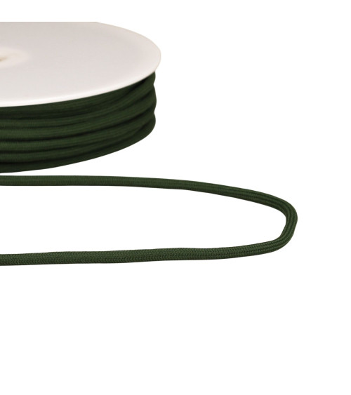 Bobina da 30 m di cordone intrecciato da 4,5 mm verde