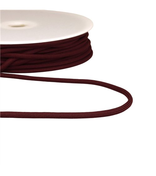 Bobine 30m cordon tressé 4,5mm violet