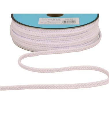 Bobine 25m galon chevrons 6mm blanc