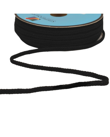 25m reel herringbone braid 6mm black