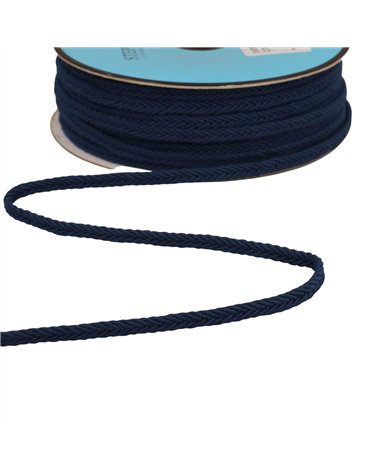 Bobine 25m galon chevrons 6mm bleu