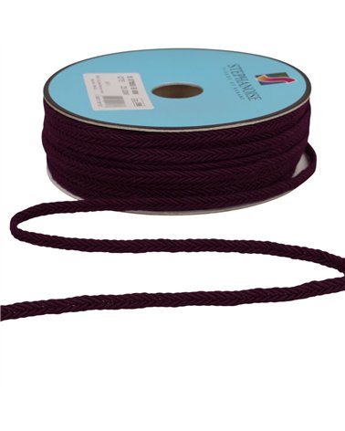 Bobine 25m galon chevrons 6mm violet
