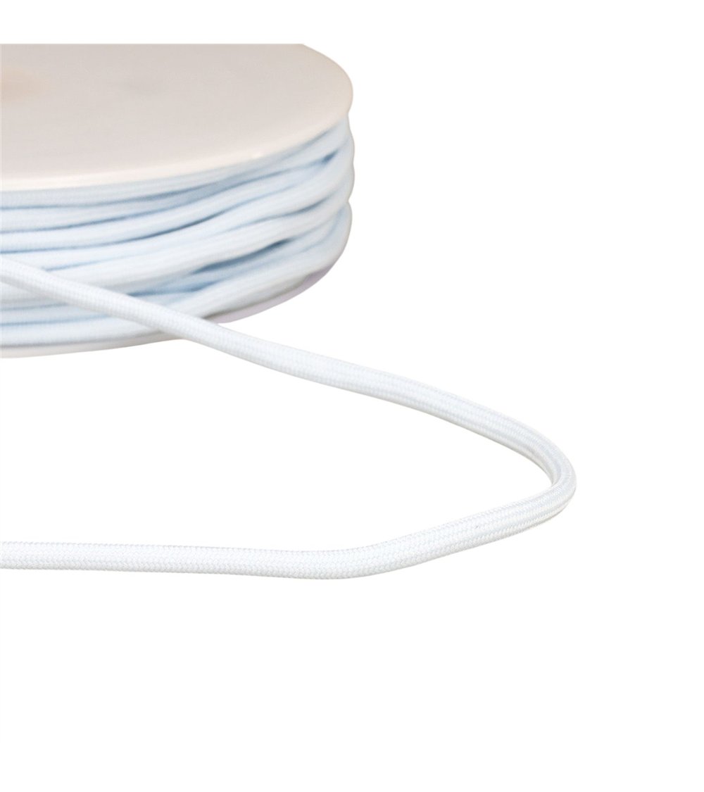 Cordon Tressé 4,5mm bleuciel au mètre