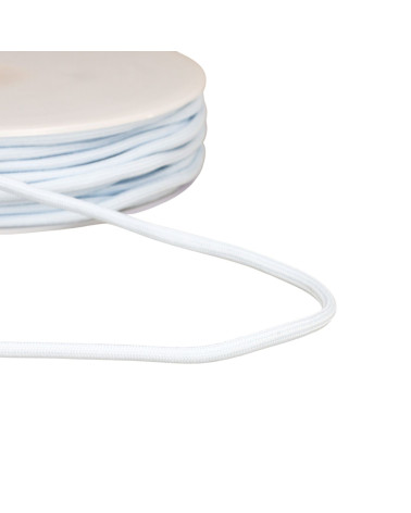 Braided cord 4.5mm sky blue per meter