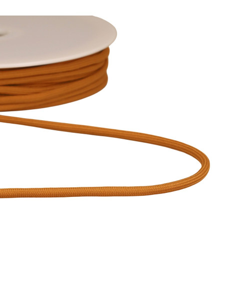 Braided cord 4.5mm beige per meter