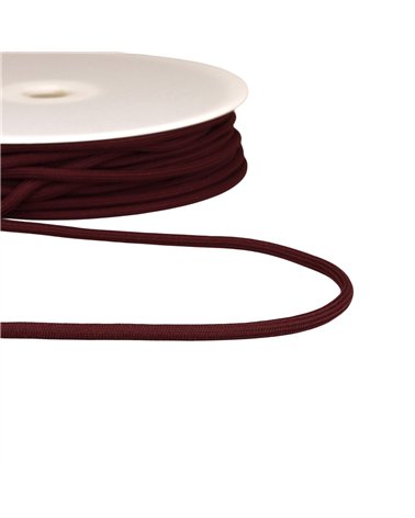 Cordon Tressé 4,5mm violet au mètre