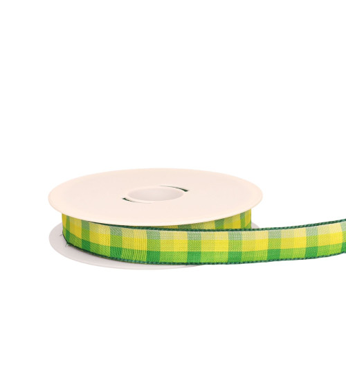 20m spool of yellow brass-plated tile ribbon