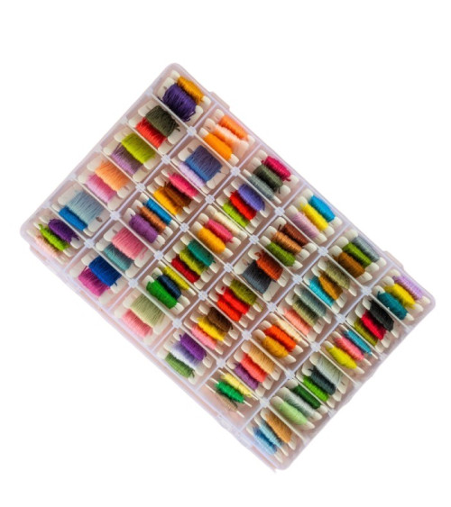 Coffret organiser - Boîte de rangement DMC pour fils de broderie