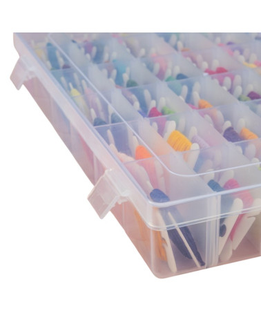Coffret organiser - Boîte de rangement DMC pour fils de broderie