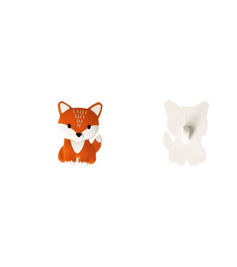 Set mit 6 Fuchs-Basisknöpfen 24 mm x 16 mm