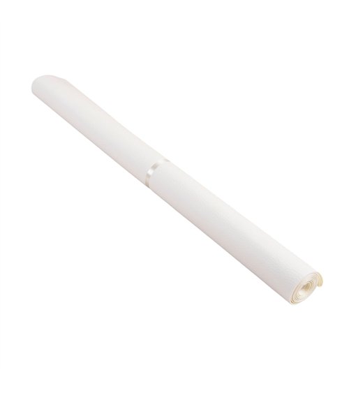 Coupon karla simili cuir 140x50cm blanc