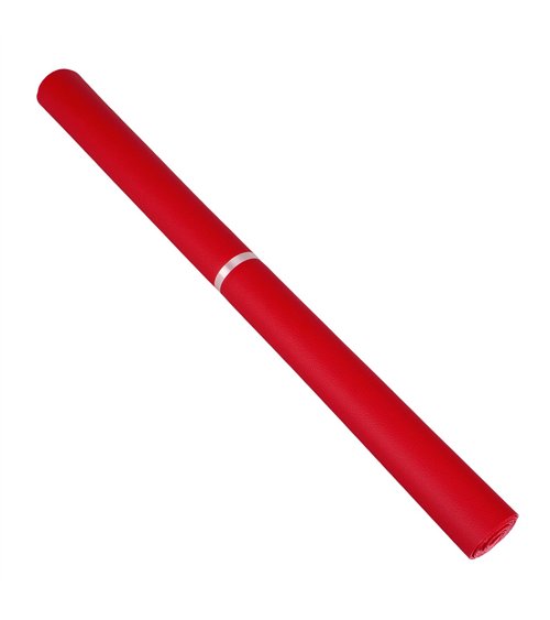 Coupon karla simili cuir 140x50cm rouge