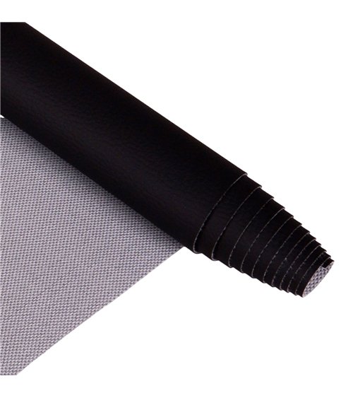 Coupon karla simili cuir 140x50cm noir