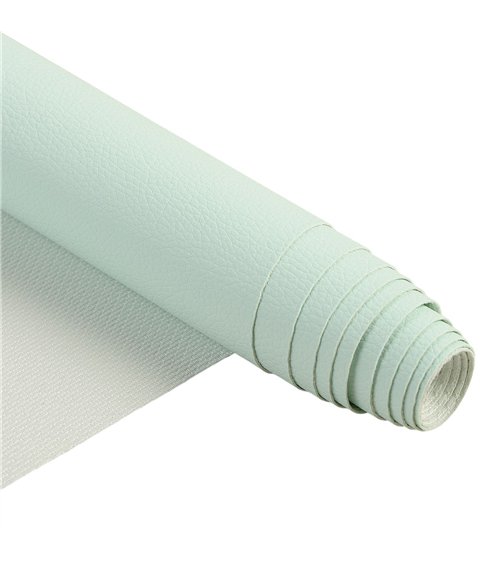 Coupon karla simili cuir 140x50cm vert clair nil