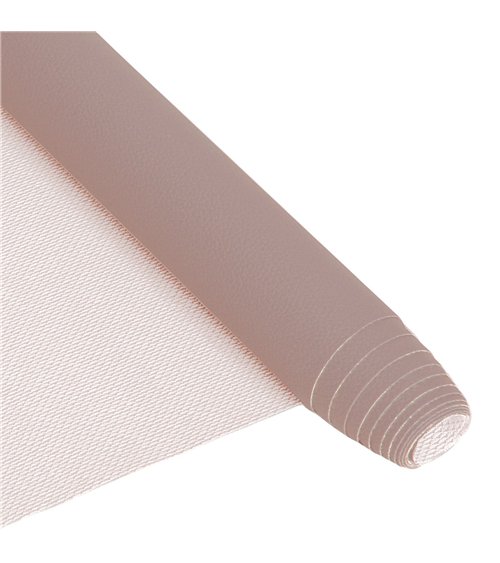 Coupon karla simili cuir 140x50cm pierre