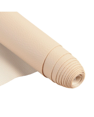 Cupón karla piel sintética 140x50cm masilla beige