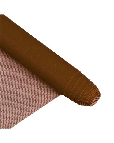 Coupon karla simili cuir 140x50cm camel