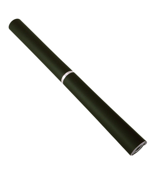 Karla faux leather coupon 140x50cm pine green