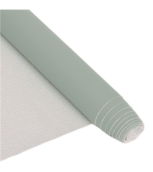 Coupon karla simili cuir 140x50cm vert celadon