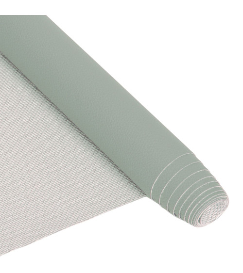 Karla faux leather coupon 140x50cm Celadon green
