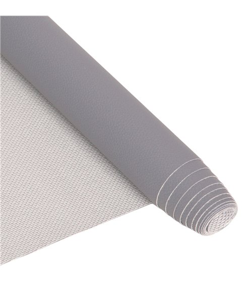 Coupon karla simili cuir 140x50cm souris