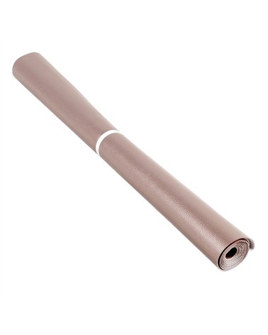 Coupon karla simili cuir star métallique 140x50cm rose métallisé
