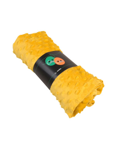 Minky coupon 50x140cm saffron