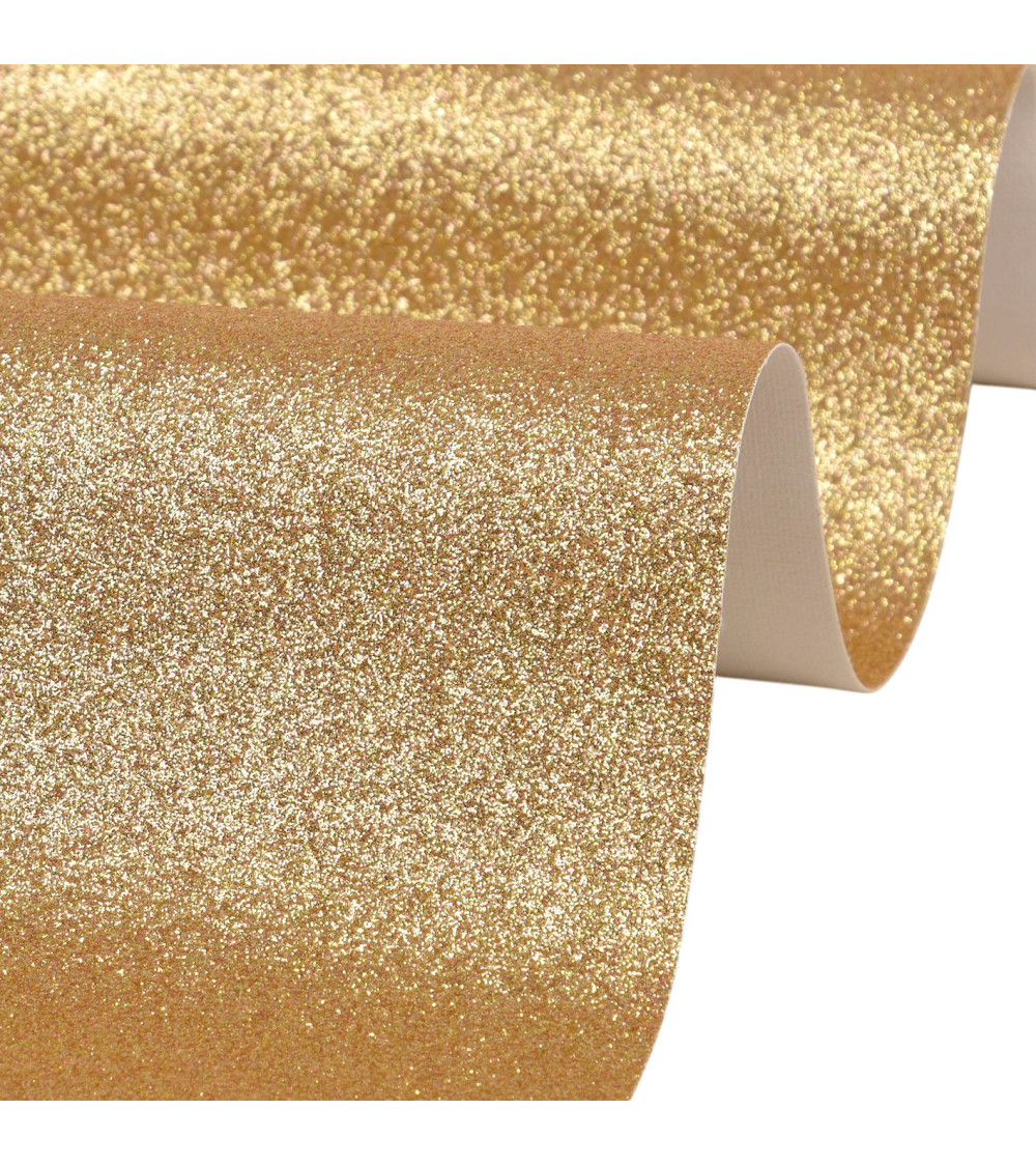 Coupon glitter 50x70cm oro