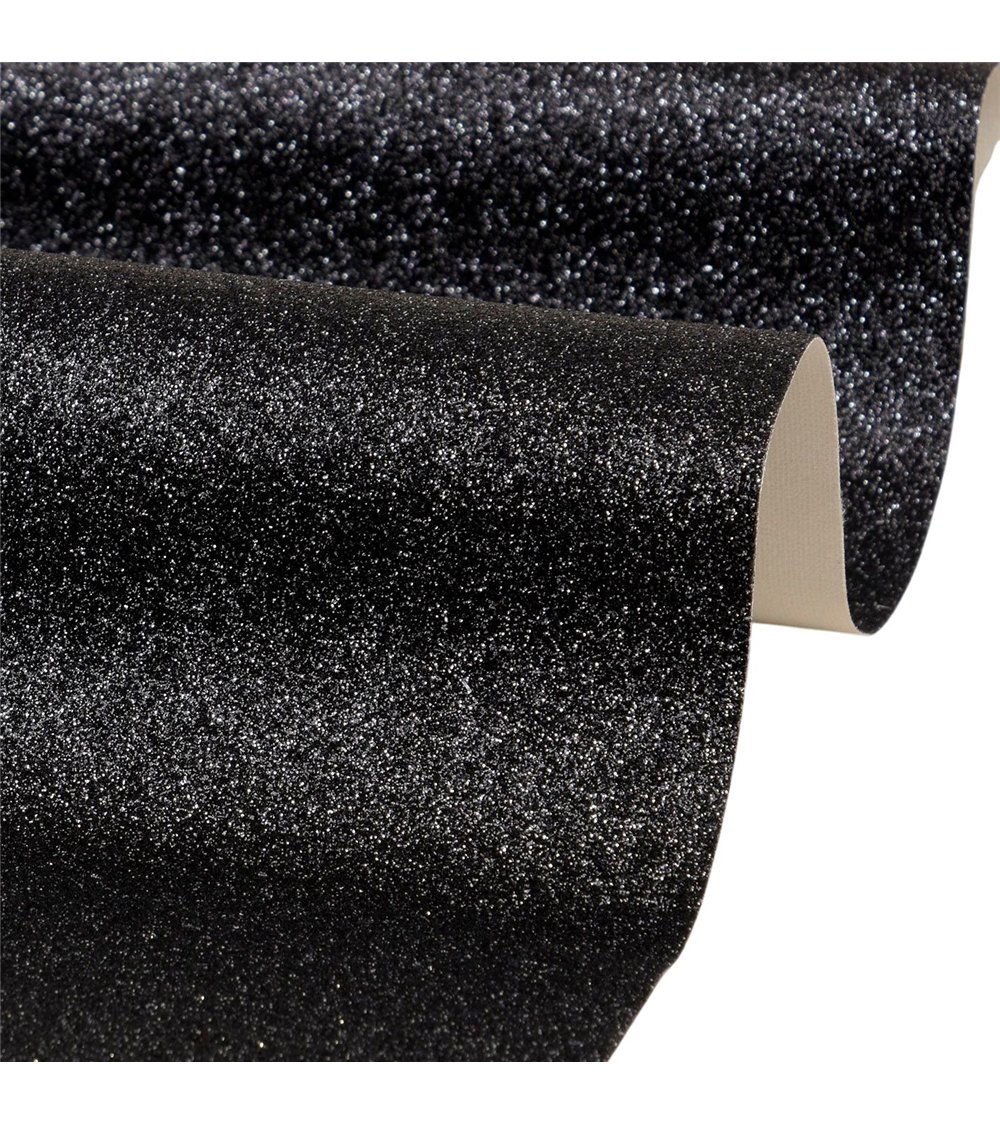 Coupon glitter 50x70cm noir