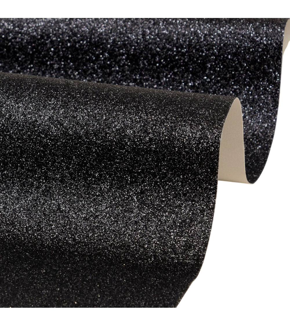 Gutschein Glitzer 50x70cm schwarz