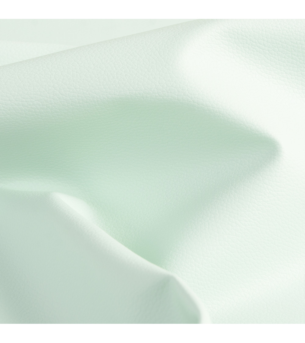 Cupón de piel sintética Karla 140x50cm verde claro nil