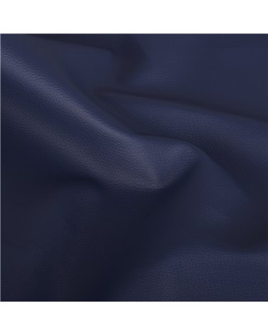Coupon karla simili cuir 140x50cm marine