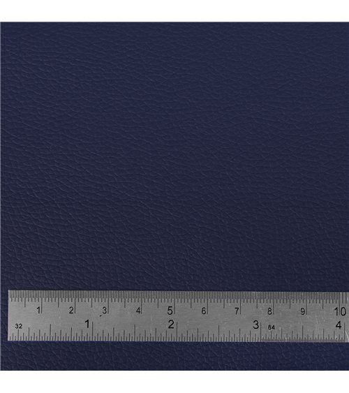 Coupon karla simili cuir 140x50cm marine