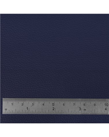 Coupon karla simili cuir 140x50cm marine
