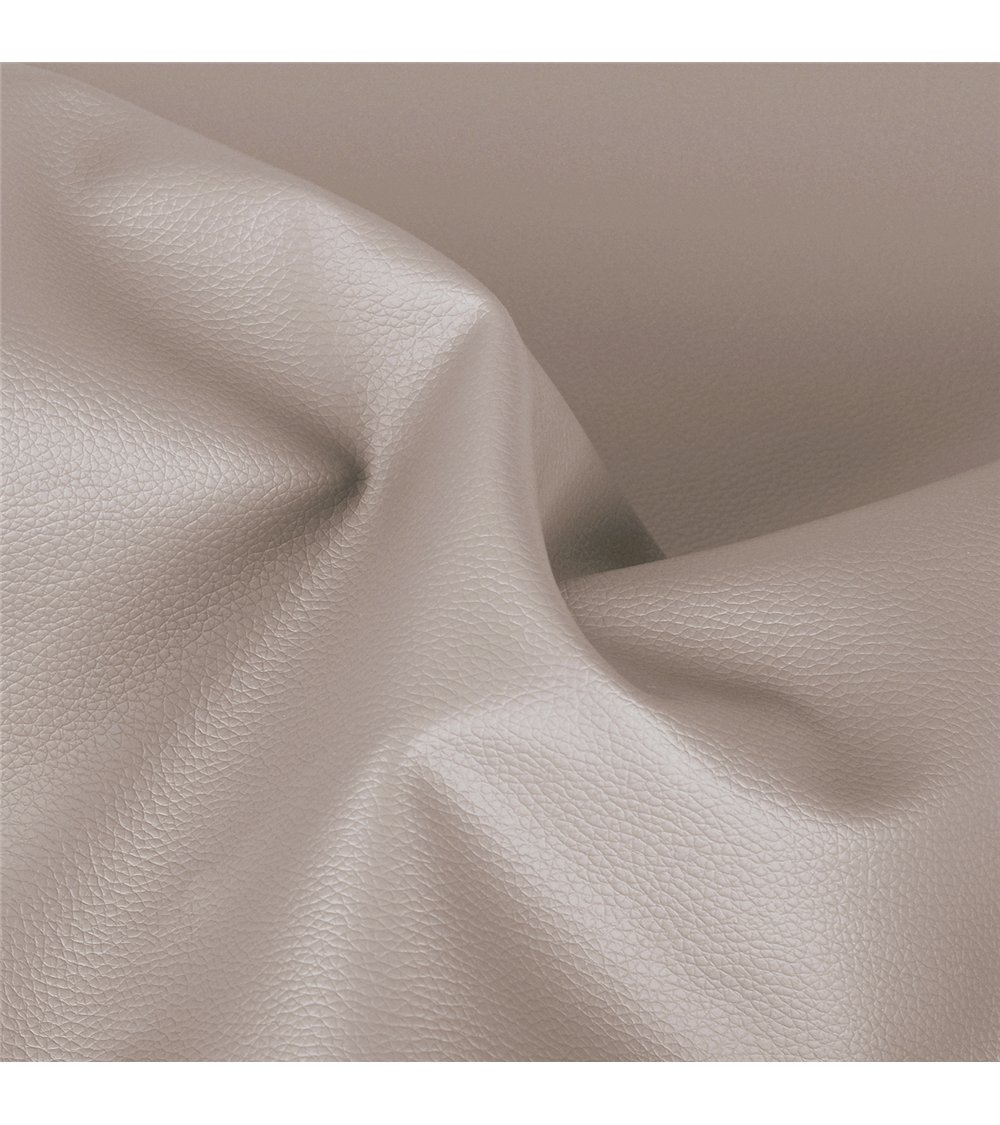 Coupon karla simili cuir 140x50cm pierre