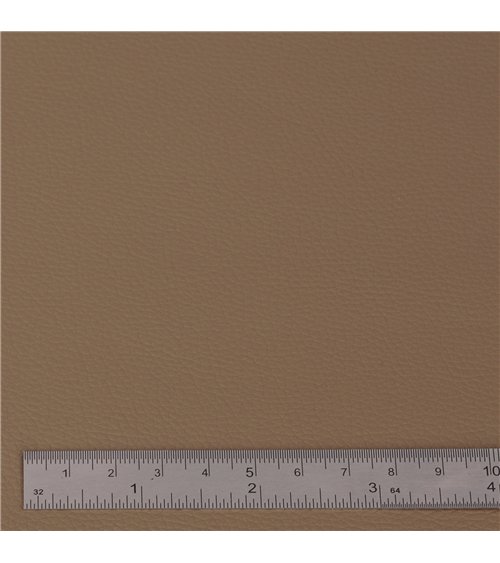 Coupon karla simili cuir 140x50cm taupe