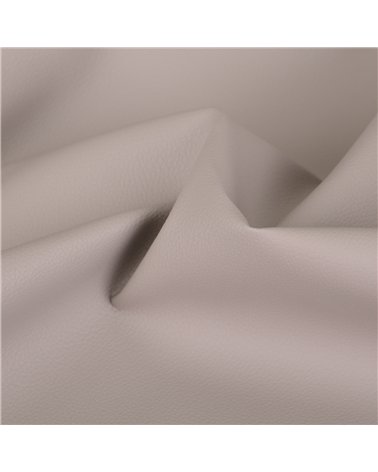 Coupon karla simili cuir 140x50cm gris clair