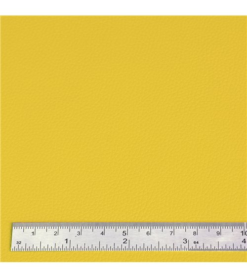 Coupon karla simili cuir 140x50cm moutarde