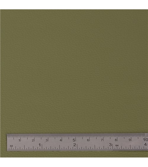 Coupon karla simili cuir 140x50cm vert kaki