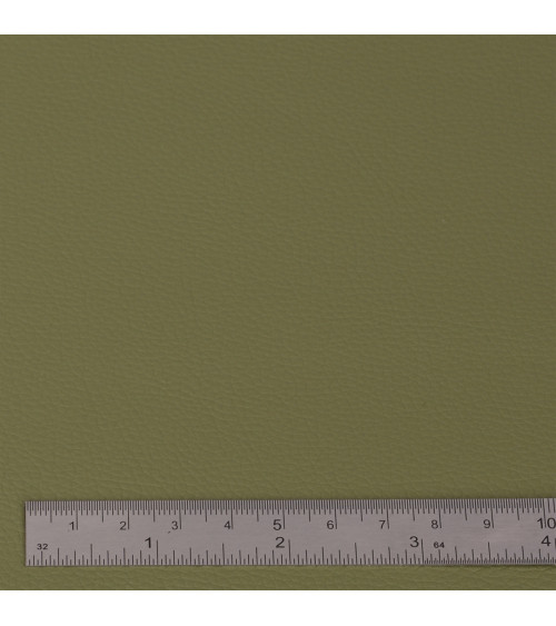 Karla faux leather coupon 140x50cm khaki green