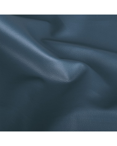 Cupón de piel sintética Karla 140x50cm azul jeans