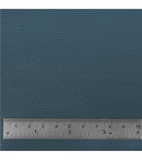 Coupon karla simili cuir 140x50cm bleu jeans