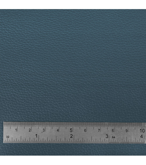 Cupón de piel sintética Karla 140x50cm azul jeans