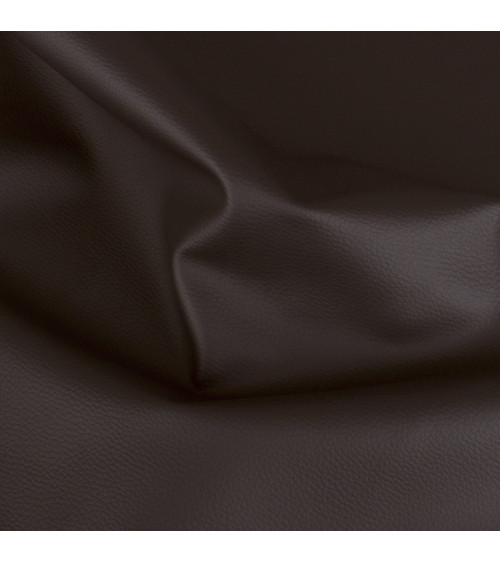 Karla faux leather coupon 140x50cm chocolate