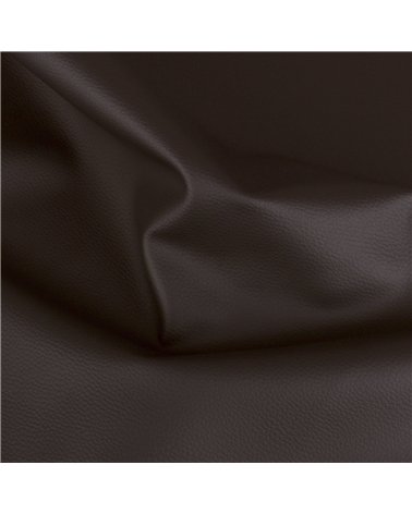 Coupon karla simili cuir 140x50cm chocolat