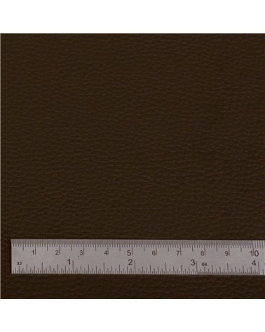 Coupon karla simili cuir 140x50cm chocolat