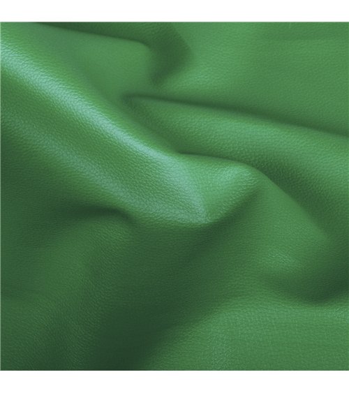 Coupon karla simili cuir 140x50cm vert prairie