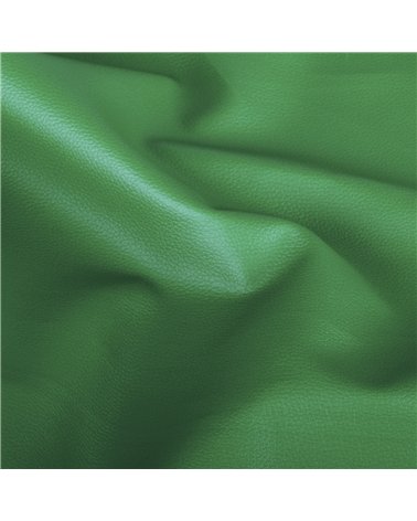 Coupon karla simili cuir 140x50cm vert prairie