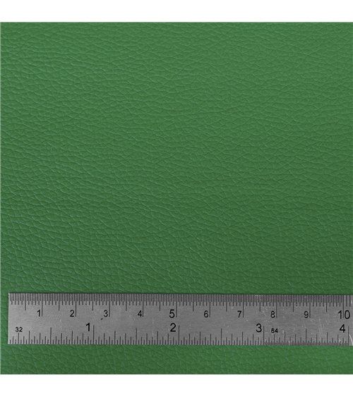 Coupon karla simili cuir 140x50cm vert prairie