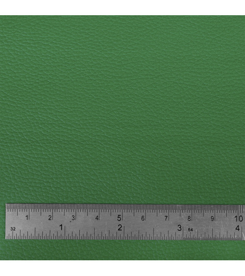 Cupón de piel sintética Karla 140x50cm verde prado